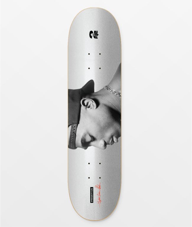 Primitive x Tupac No Changes 8.125" Skateboard Deck